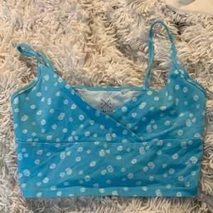 PacSun Basics Cropped Flower Tank